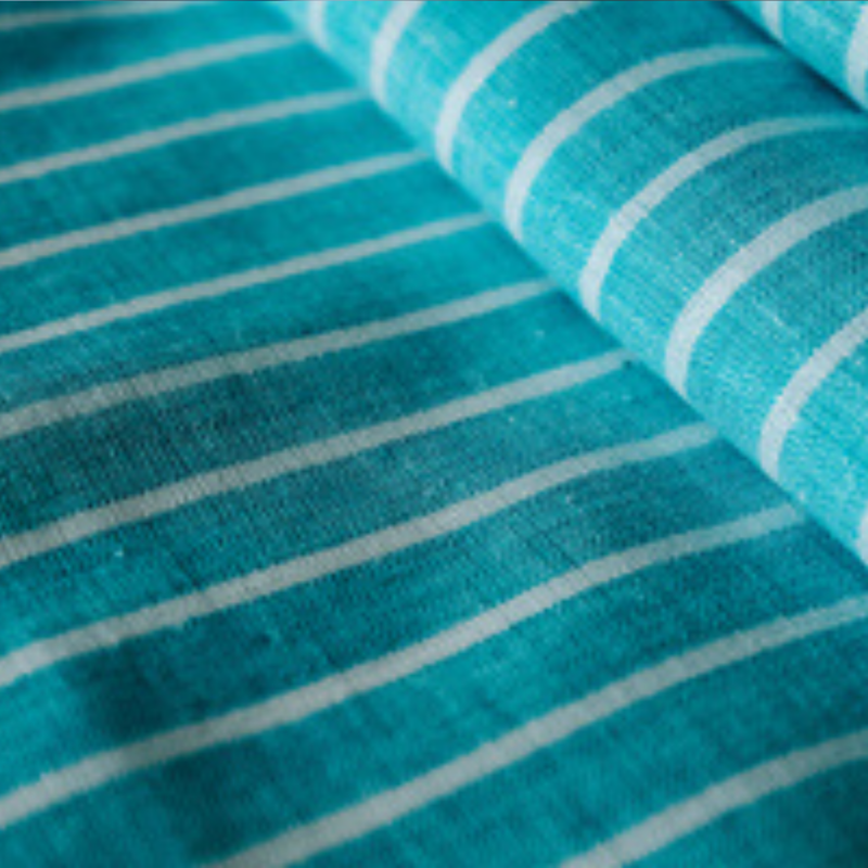 Cotton French linen stripes