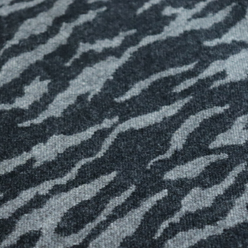 Wool Zebra Jacquard