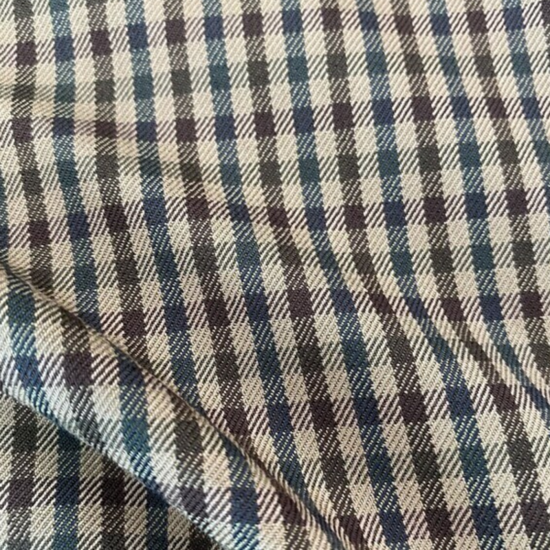 rayon gingham stretch