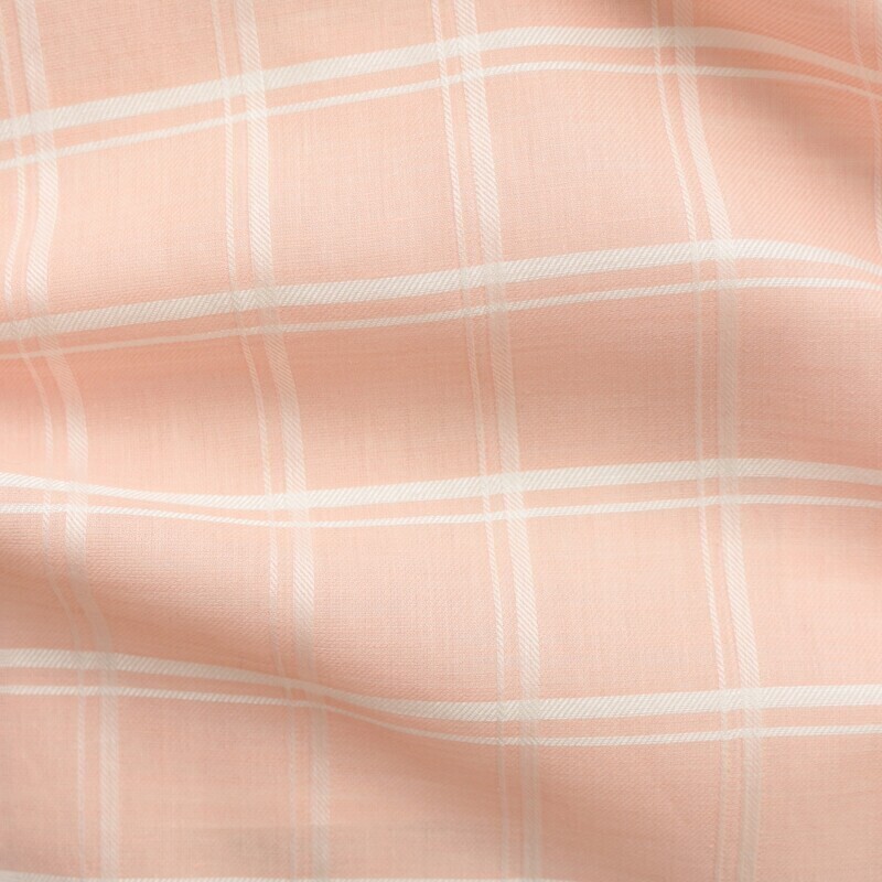 Cotton　Silk　dobbycheck　