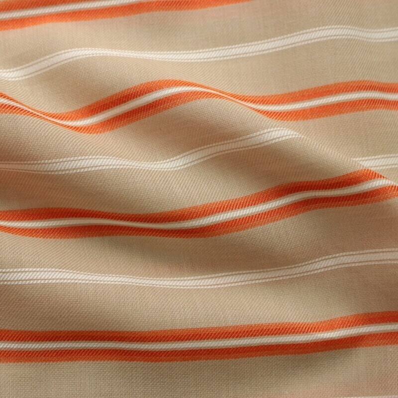 Cotton Silk stripe