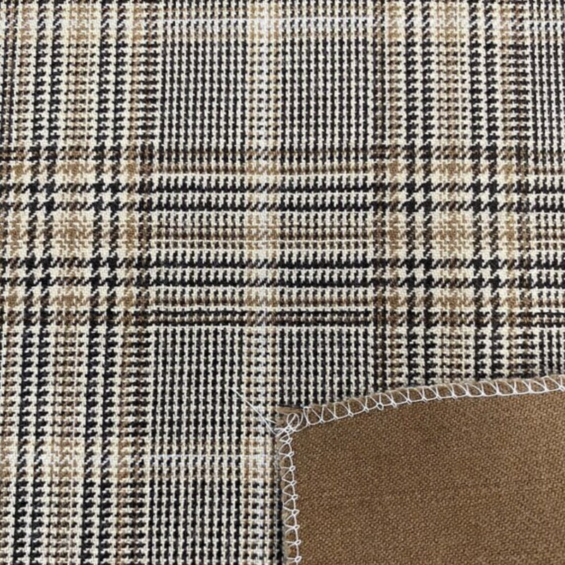 Worsted double face check