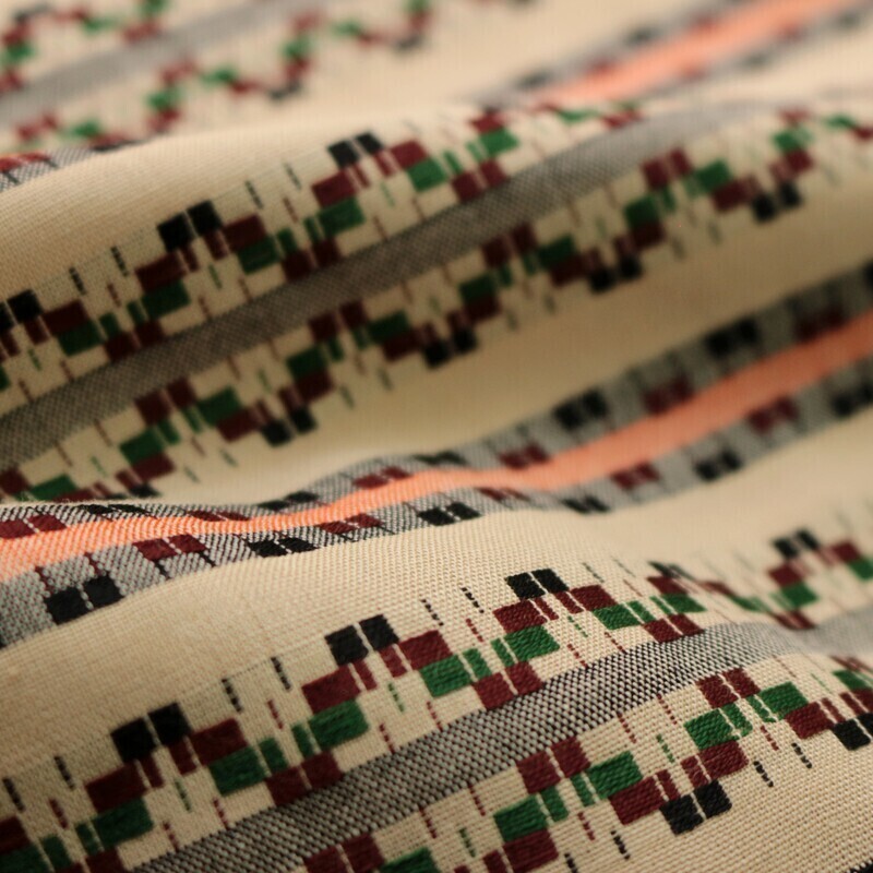 Organiccotton africandobby Horizontal stripe