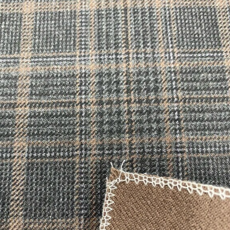 Worsted double face check