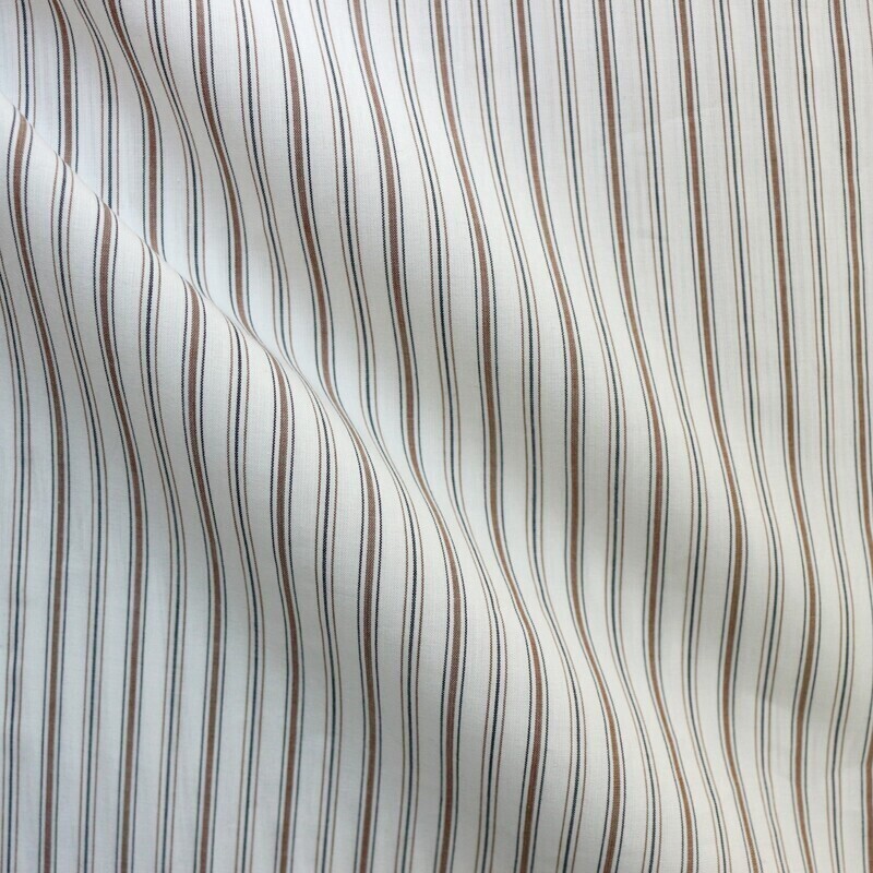 60/1 Cotton　typewriterstripe