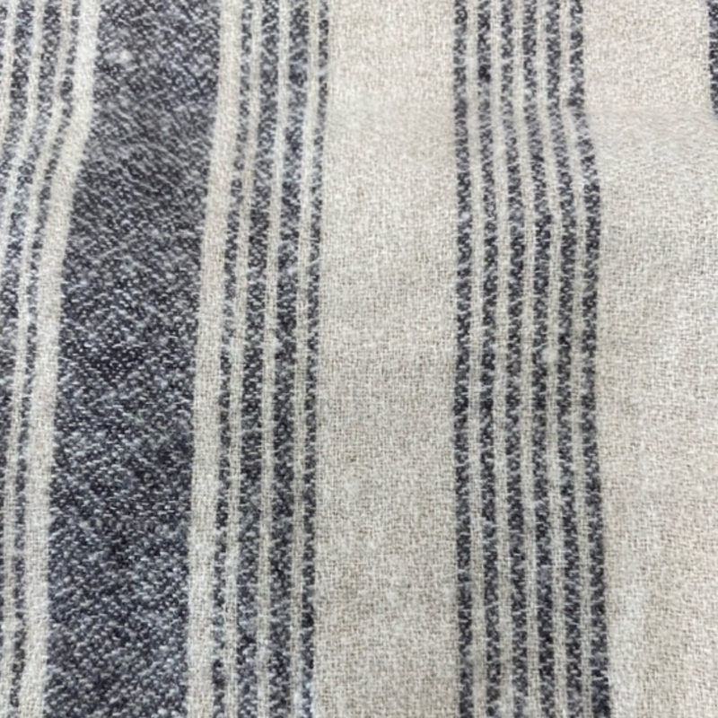 Linen Crepe Stripe