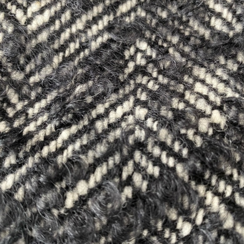 mohair loopHerringbone tweed