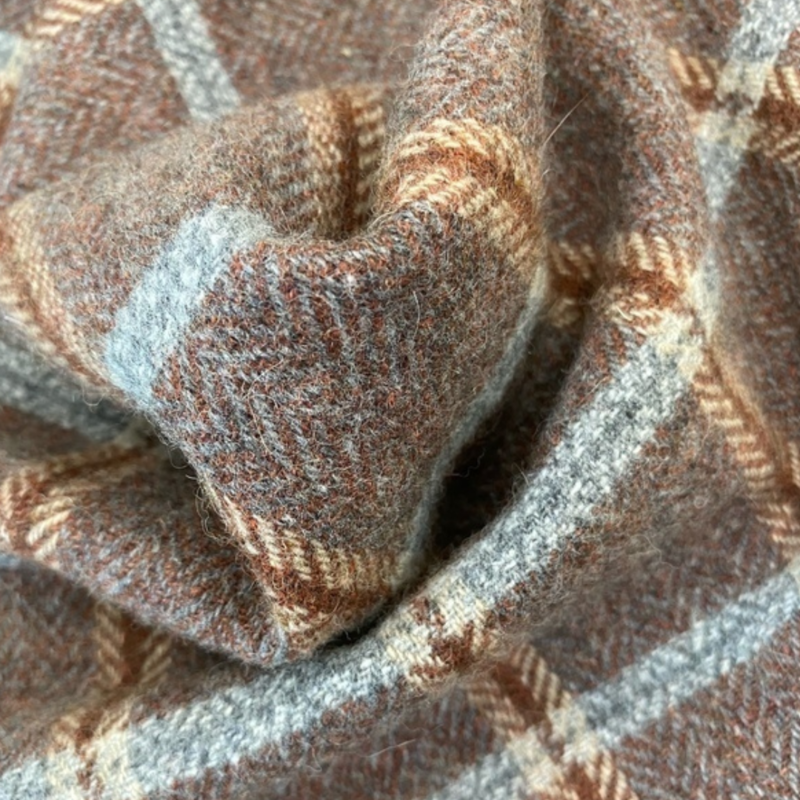 recycled herringbone stretch