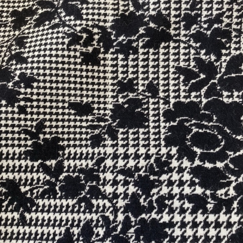 double face jacquard stretch