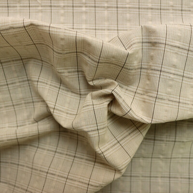 Glencheck　　Sucker　Cotton