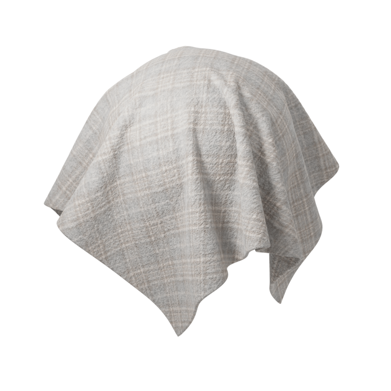 SuriAlpaca Wool Shaggy Check