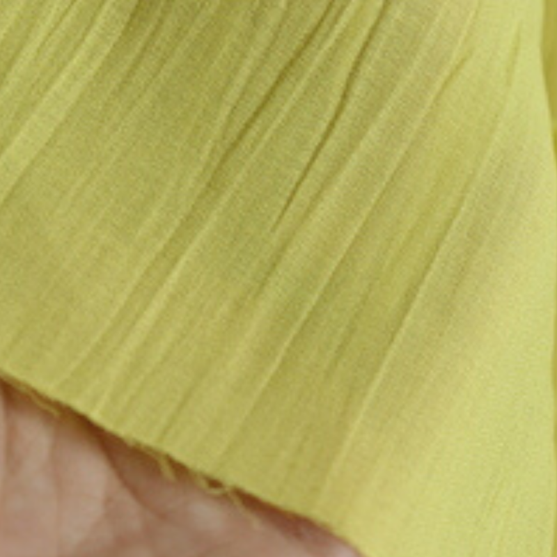 100/2 High Tist Georgette　wrinkle