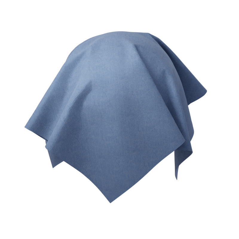 Silk denim