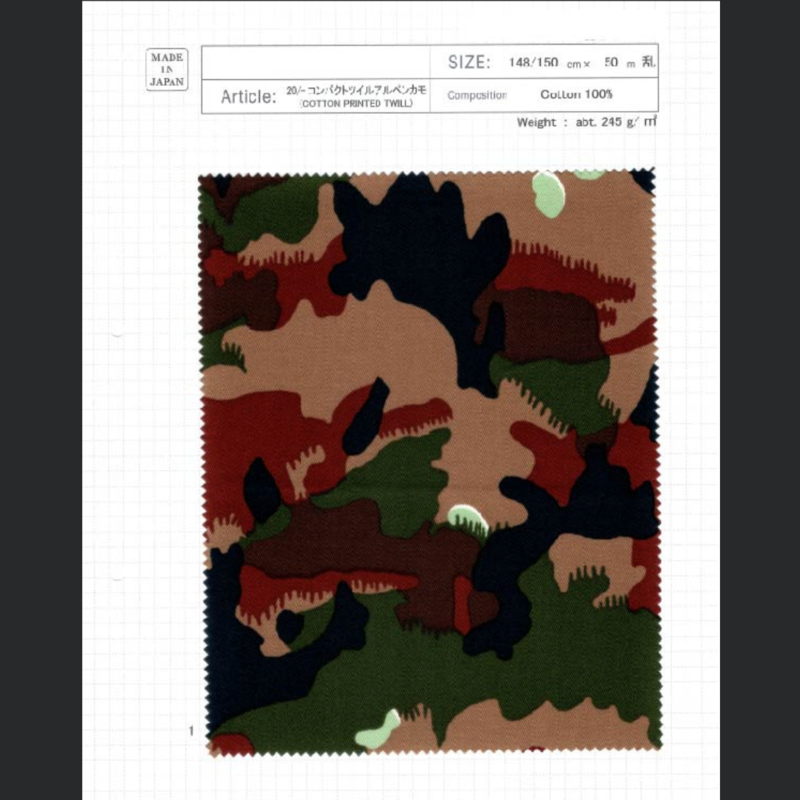 Camouflage Cotton Print