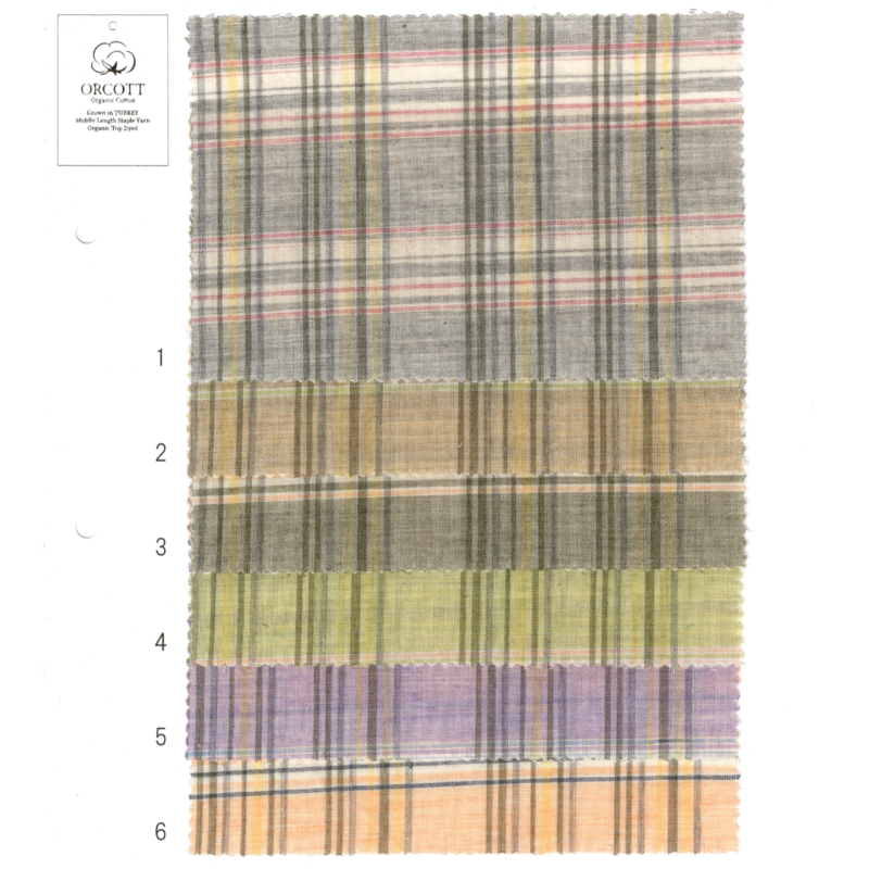 Organic Cotton Plaid