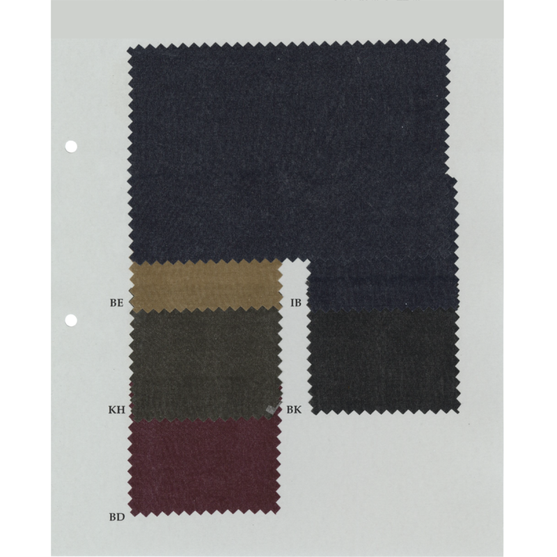 COTTON AND CUPRA DYED PLAIN