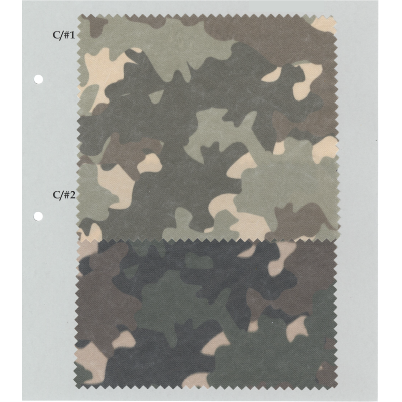 MILITARY CAMOUFLAGE NYLON TWILL