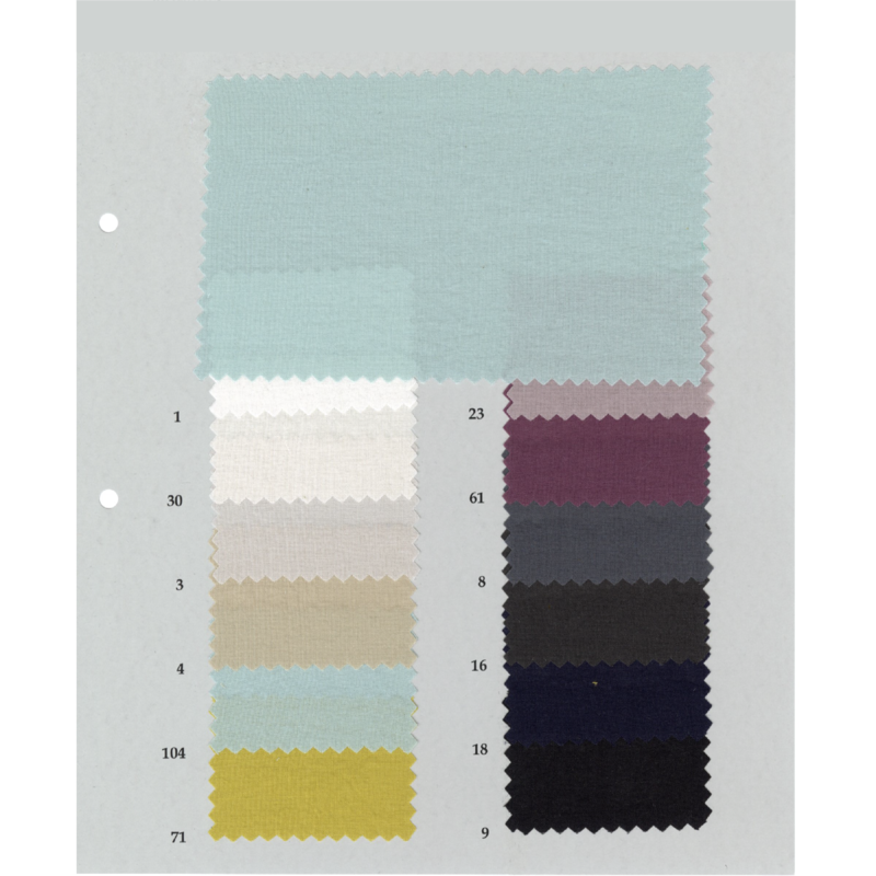 COTTON AND SILK DYED PLAIN
