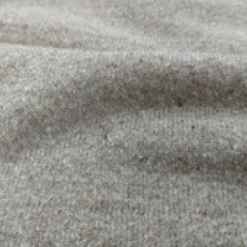 Silk noil　low gauge Fleecy Knitting