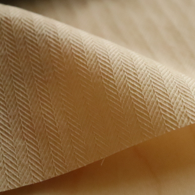 Fine cotton count herringborn
