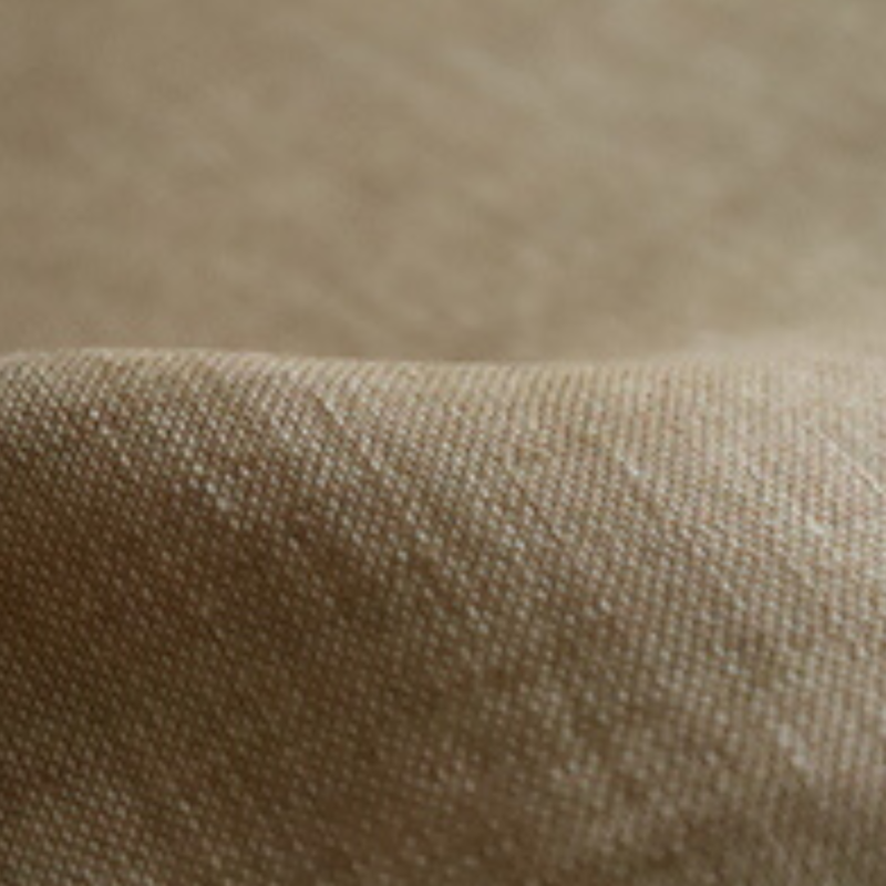 Linen double woven chambray