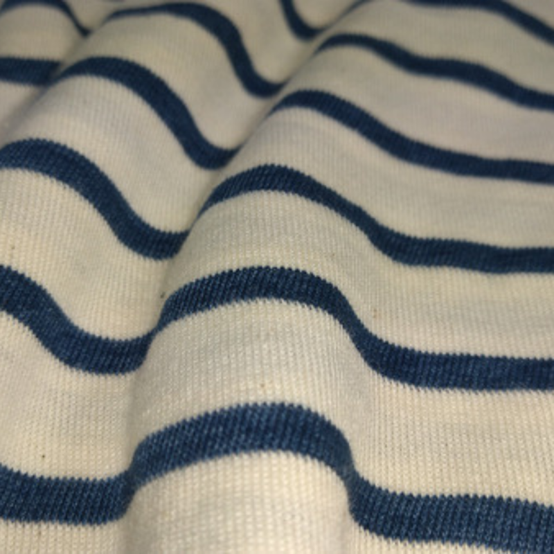 Indigo  like  plain knitting border